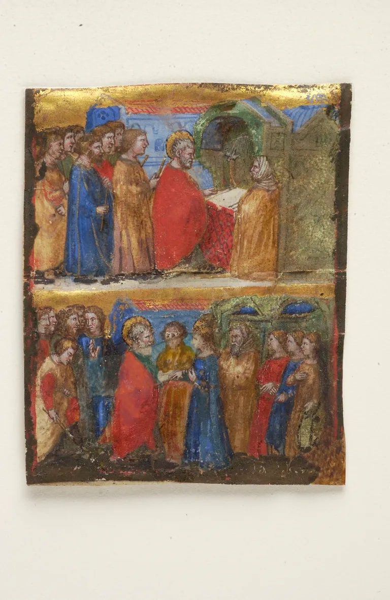 Cutting, Joseph and the Flowering Rod, and the Betrothal of the Virgin