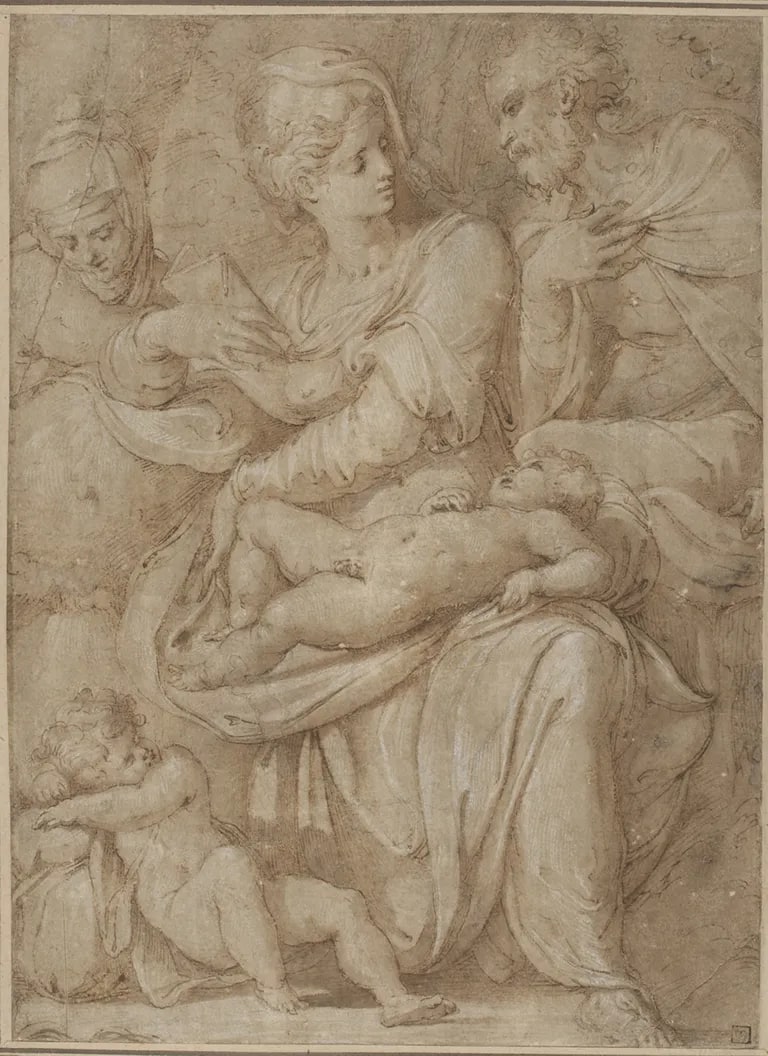 The Holy Family with the Infant St. John the Baptist and St. Elizabeth