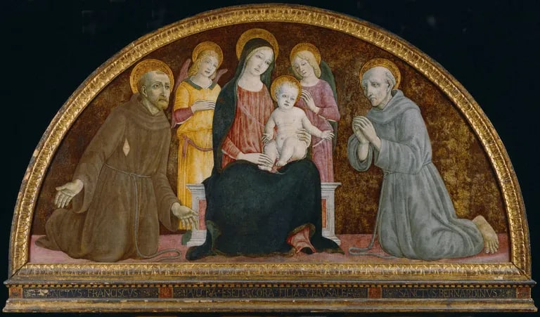 Madonna and Child with Saints Francis and Bernardino