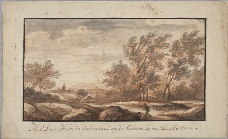 Landscape near Hattem, Gelderland