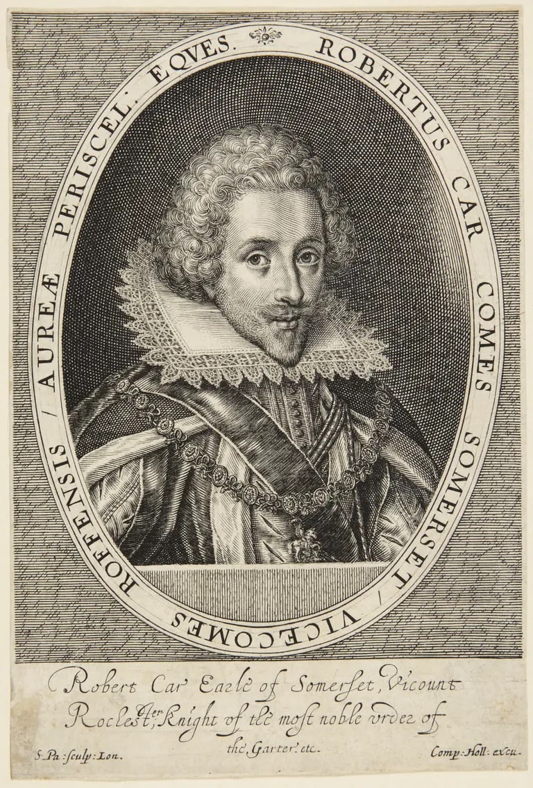 Robert Car, Earl of Somerset (Franken 882, Bromley p. 76)