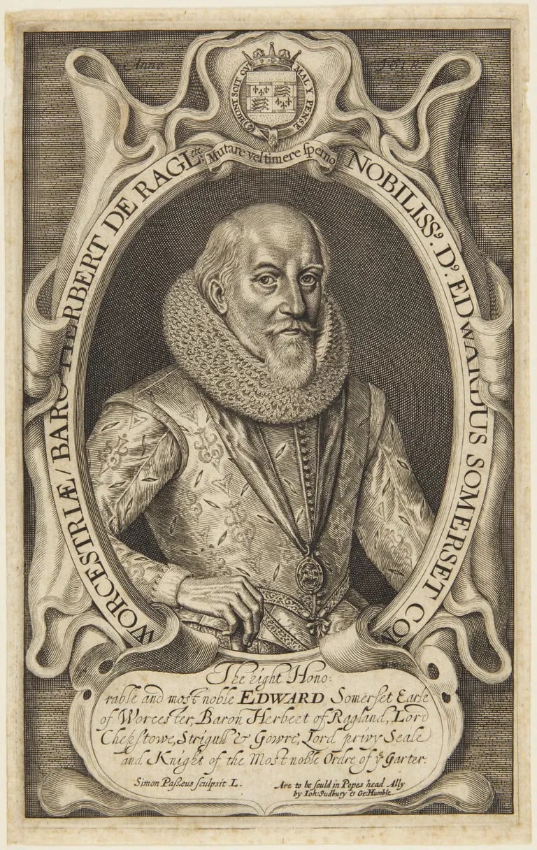 Edward Somerset, Earl of Worcester (Franken 883; Bromley p. 77)