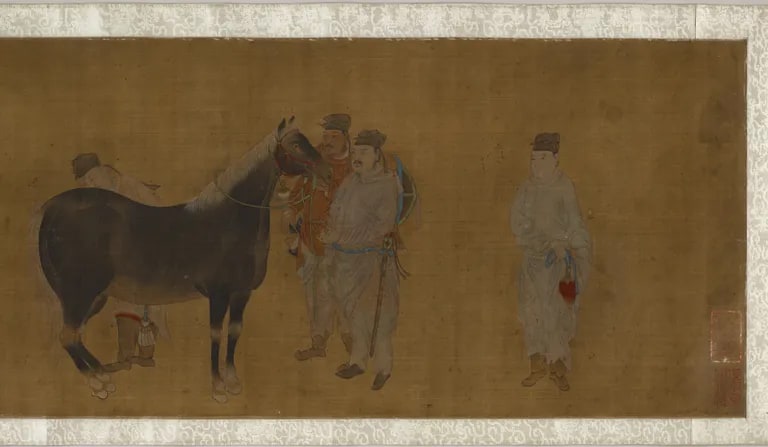 Judging a Horse (Xiang ma tu 相馬圖)
