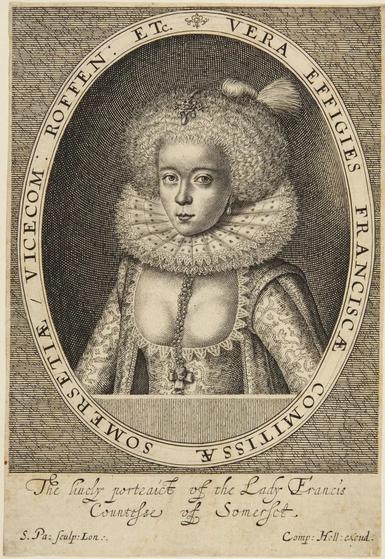 Lady Francis Countess of Somerset (Franken 881; Bromley p.111)
