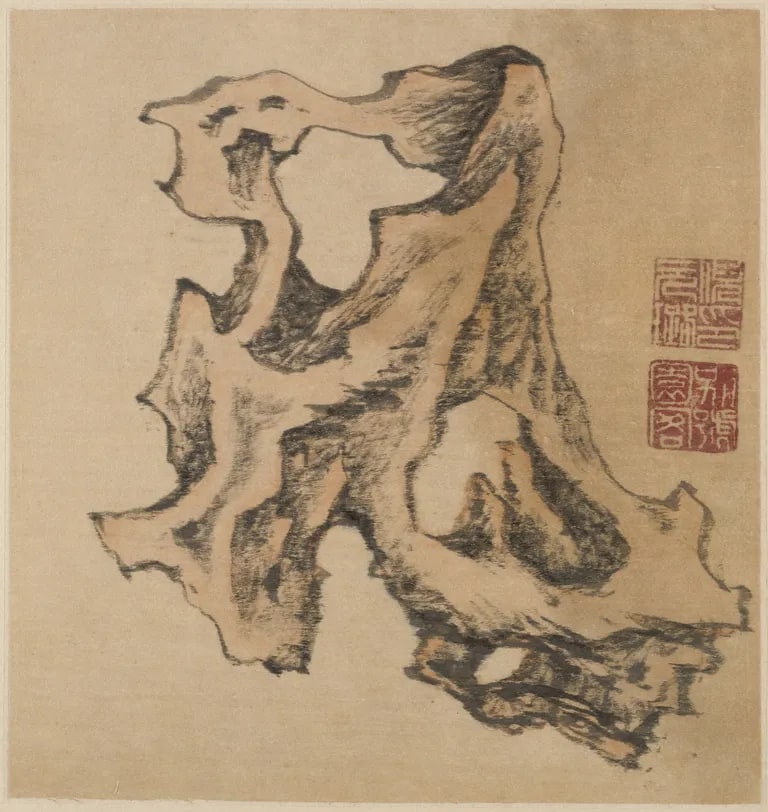 Friendship in Stone (Shijiao tu 石交圖)