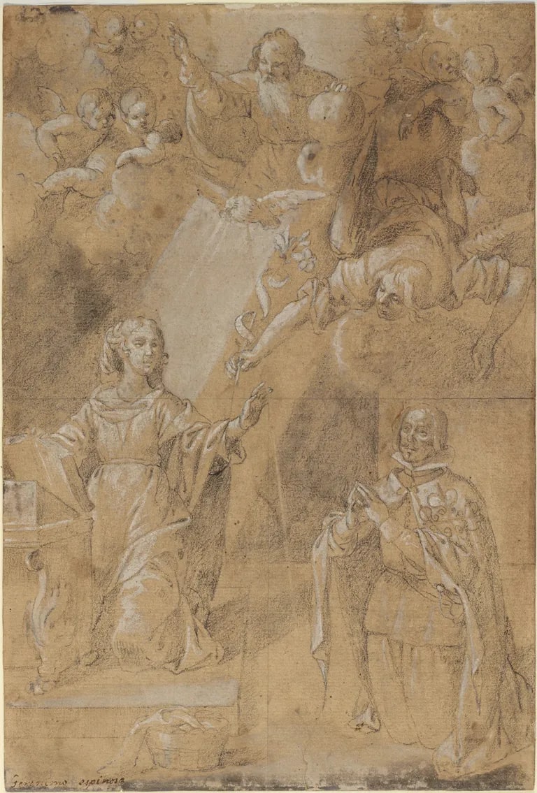 Annunciation with Kneeling Donor