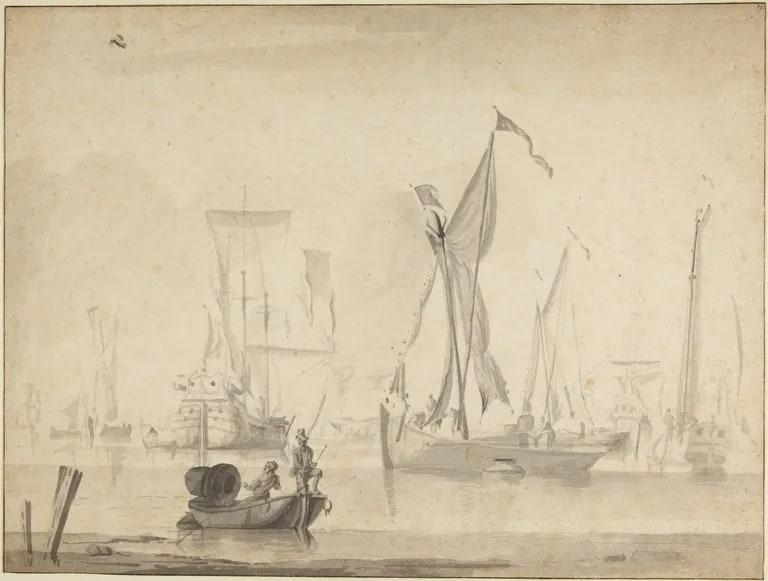 Harbor scene