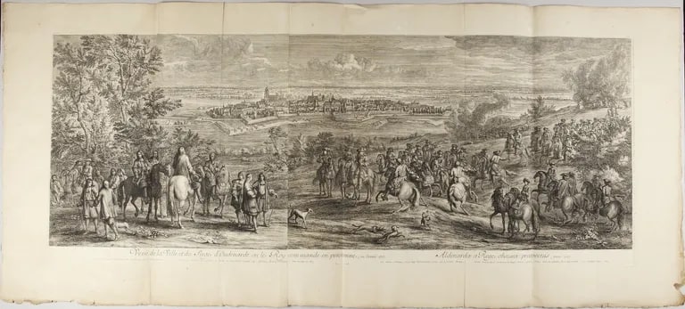 View of the Town and Siege of Oudenarde