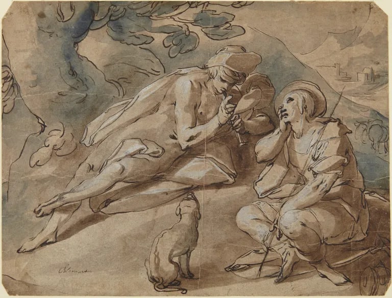 Two Shepherds