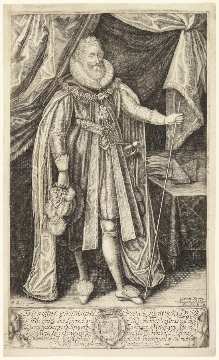 Prince Lodwick, Duke of Richmond and Lenox ng, London, 1627)