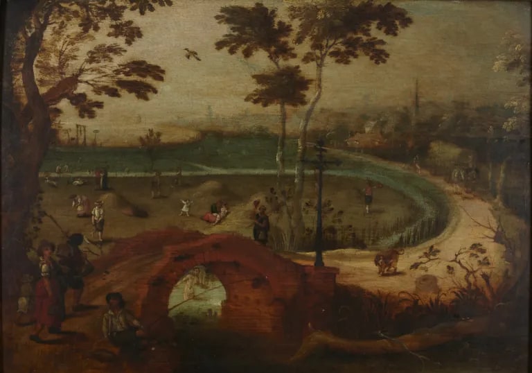 Summer Landscape with Figures