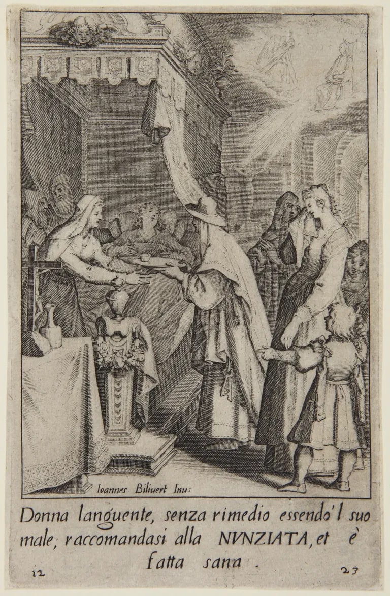 The Sick Woman Cured