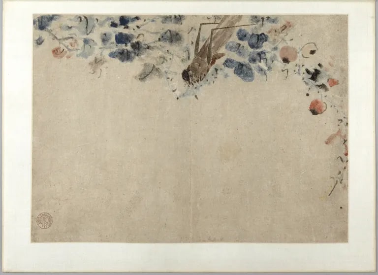Figures, Flowers, and Insects (Renwu huahui caochong ce 人物花卉草虫冊)
