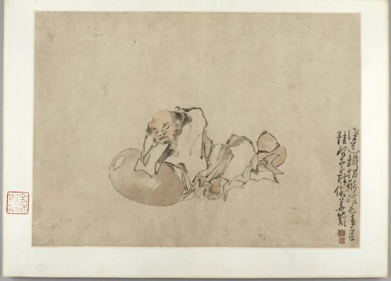 Figures, Flowers, and Insects (Renwu huahui caochong ce 人物花卉草虫冊)