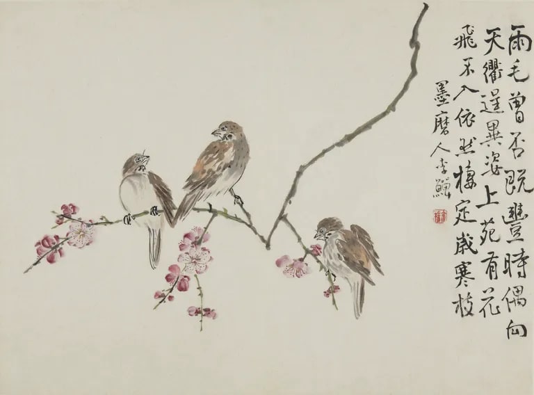 Flowers and Birds (Huaniao ce 花鳥册)