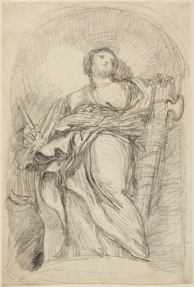 Justice, Church del Gesu, Rome