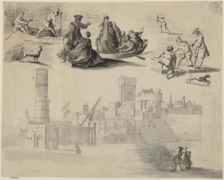 Walled City, Groups of Figures