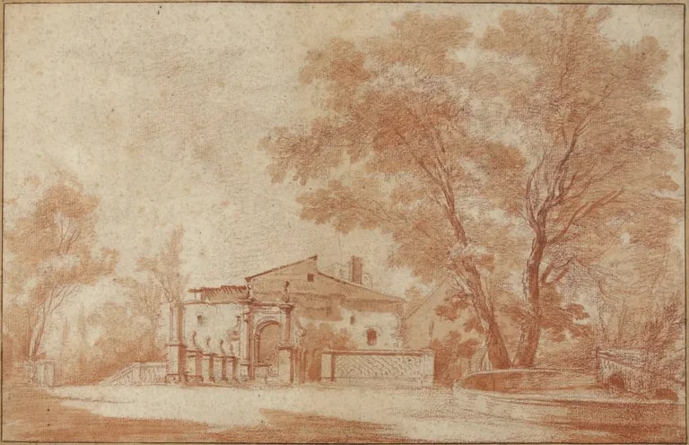 Gardens of a Roman villa