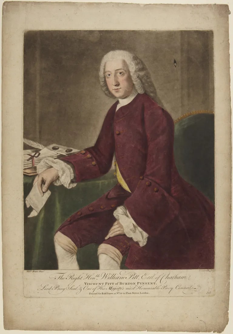 The Right Hon'ble William Pitt, Earl of Chatham