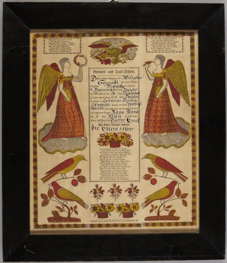 Baptismal Certificate