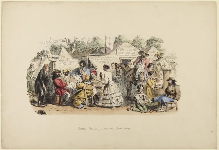 "Topsy Turvey - or, our Antipodes"
