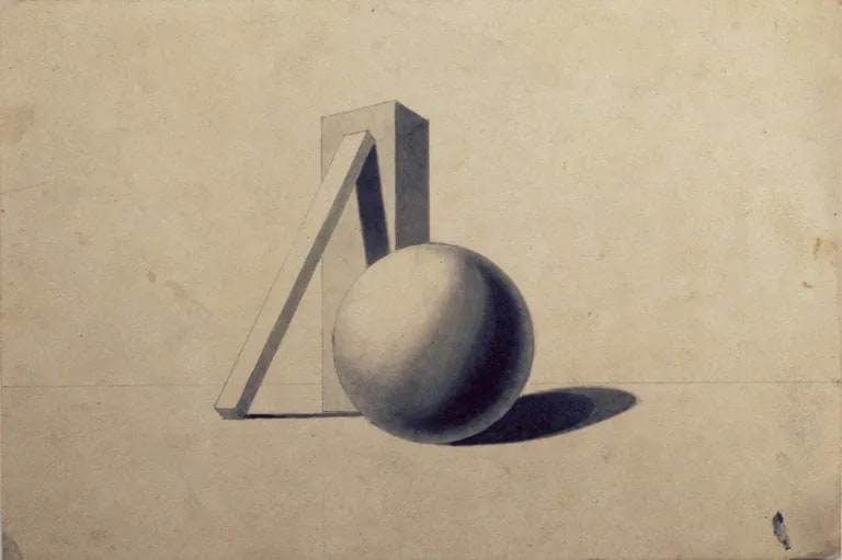 Shadow Study of Construction and Ball