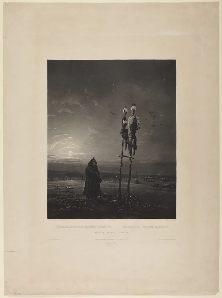 Idols of the Mandan Indians