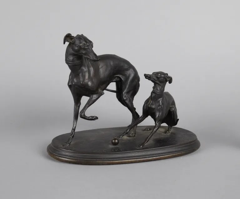 Two Whippets