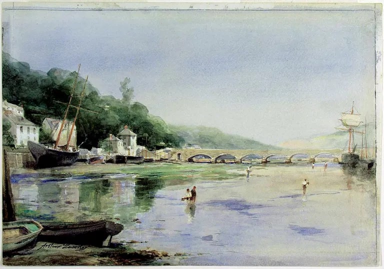Up the River at Love, Cornwall