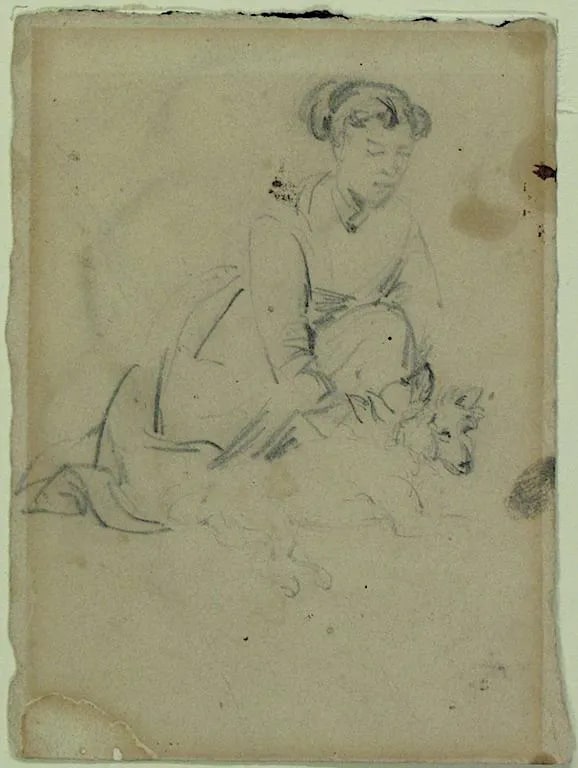 Woman and Dog