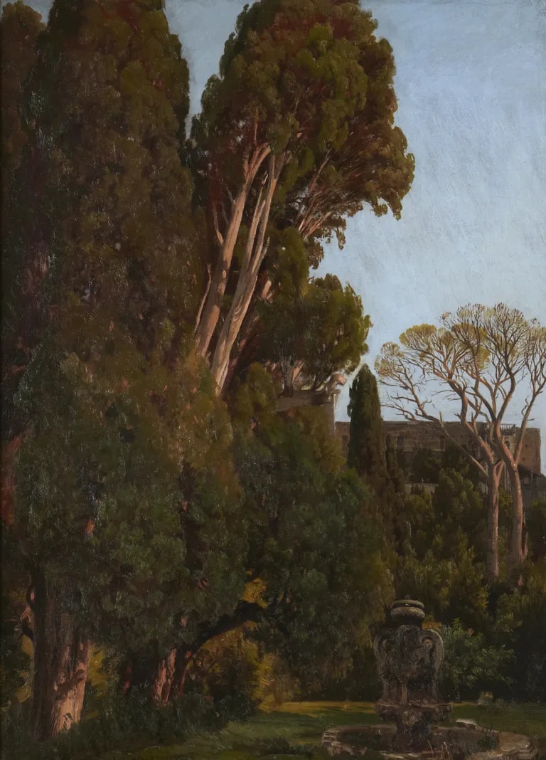 The Cypresses at the Villa d'este at Tivoli