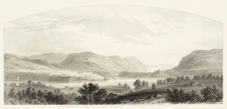 West Point - with its Fortifications etc. in 1780