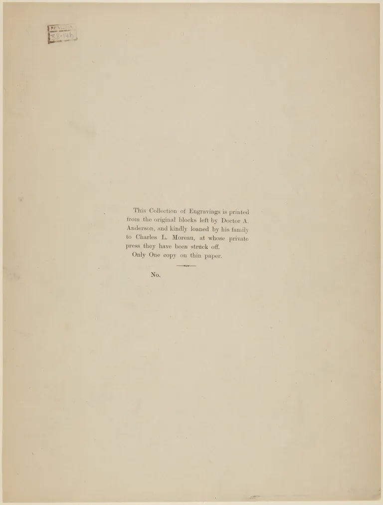 Introductory Notice, from A Collection of Engravings