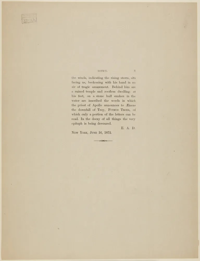 Introductory Notice, from A Collection of Engravings