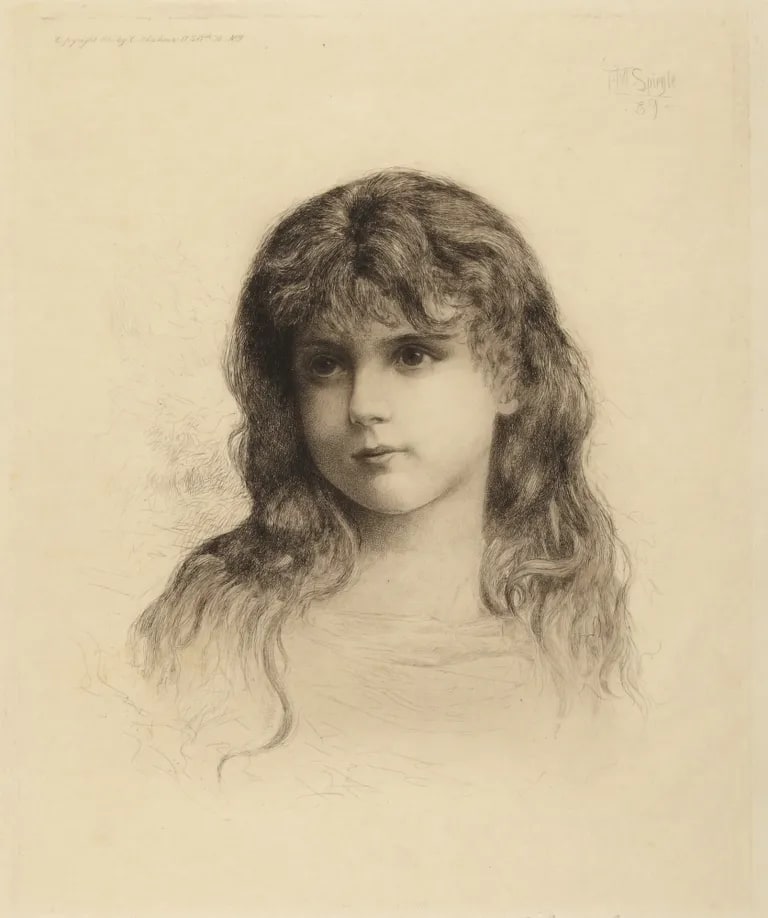 Head of Young Girl