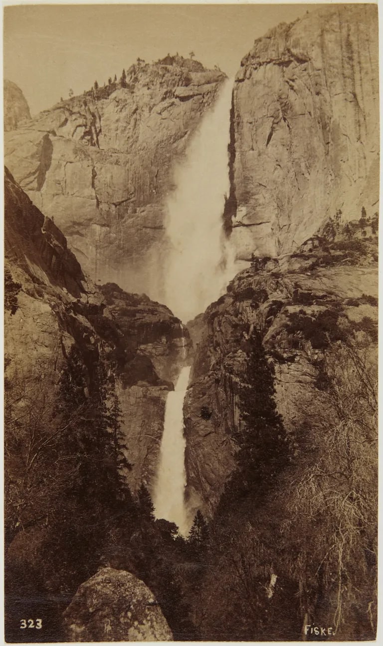 Yosemite Falls from Yosemite Valley Hotel