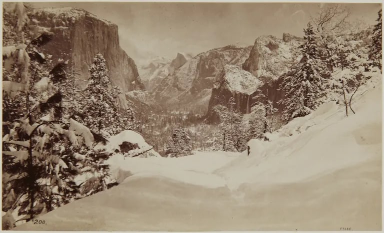 Yosemite Valley from Below Inspiration Point