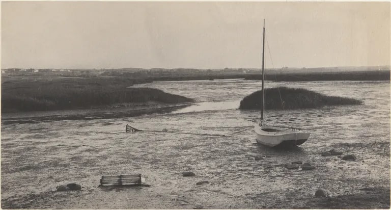 Moored Sailboat