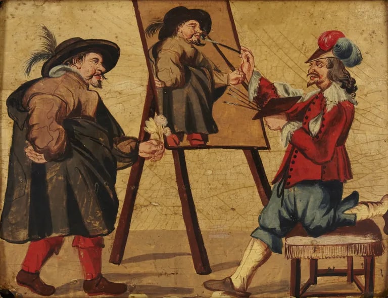 Caricature of an Artist