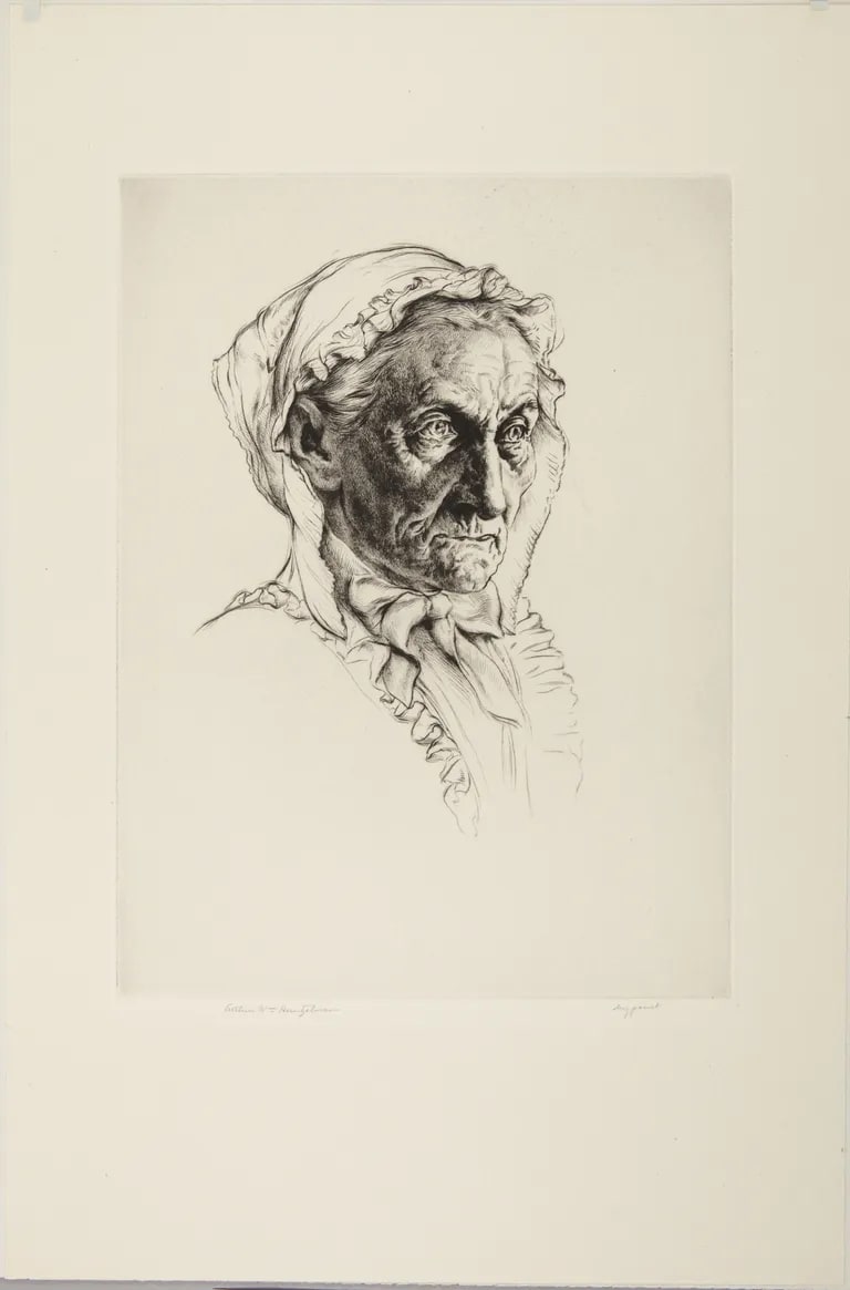 Portrait Study of an old Woman
