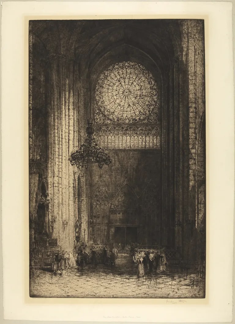 The Rose Window, Notre Dame, Paris