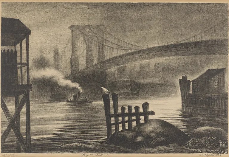 Fog on the River