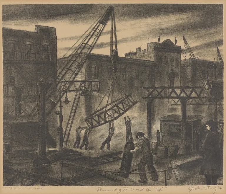 Removal of the Second Avenue El