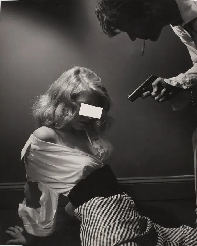 The Ford Model Agency Bans These Poses (crime scene)