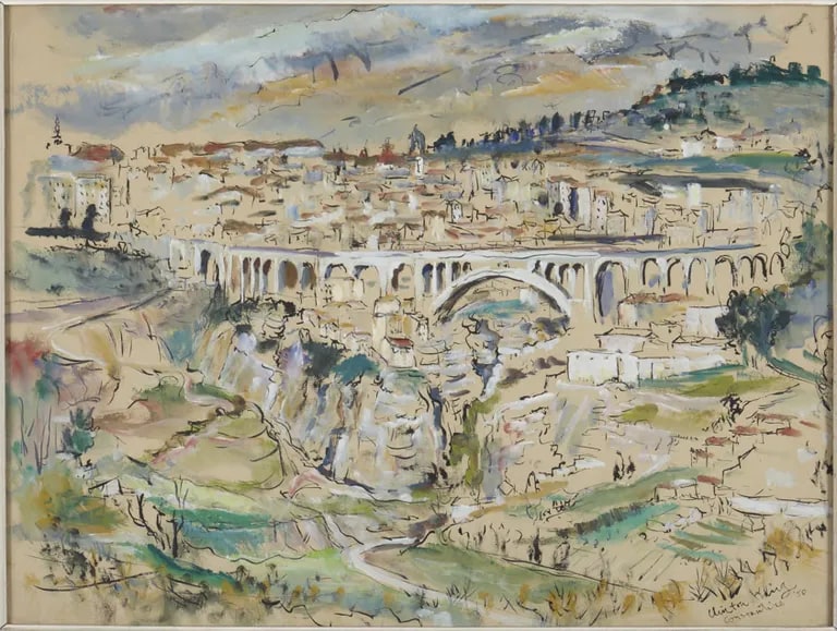 Bridge of Sidi Rashid, Constantine, Algeria