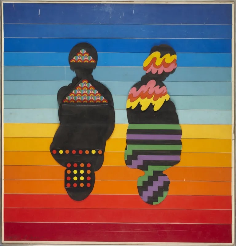 Two Figures and Their Reflections