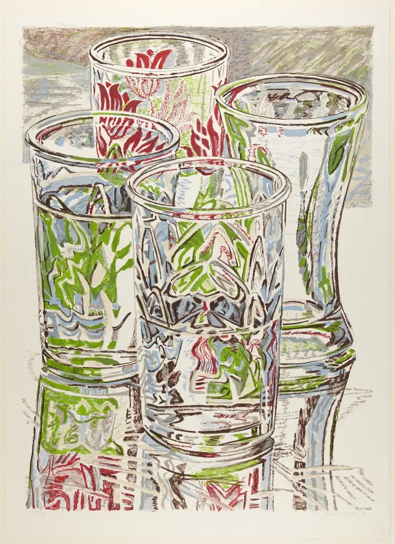 Four Glasses, 1976