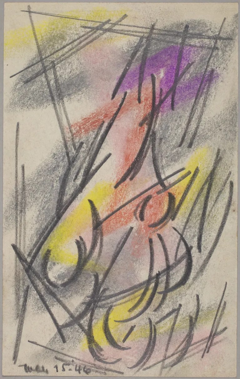 Path of Motion, from Portfolio of Drawings, 1919-1947