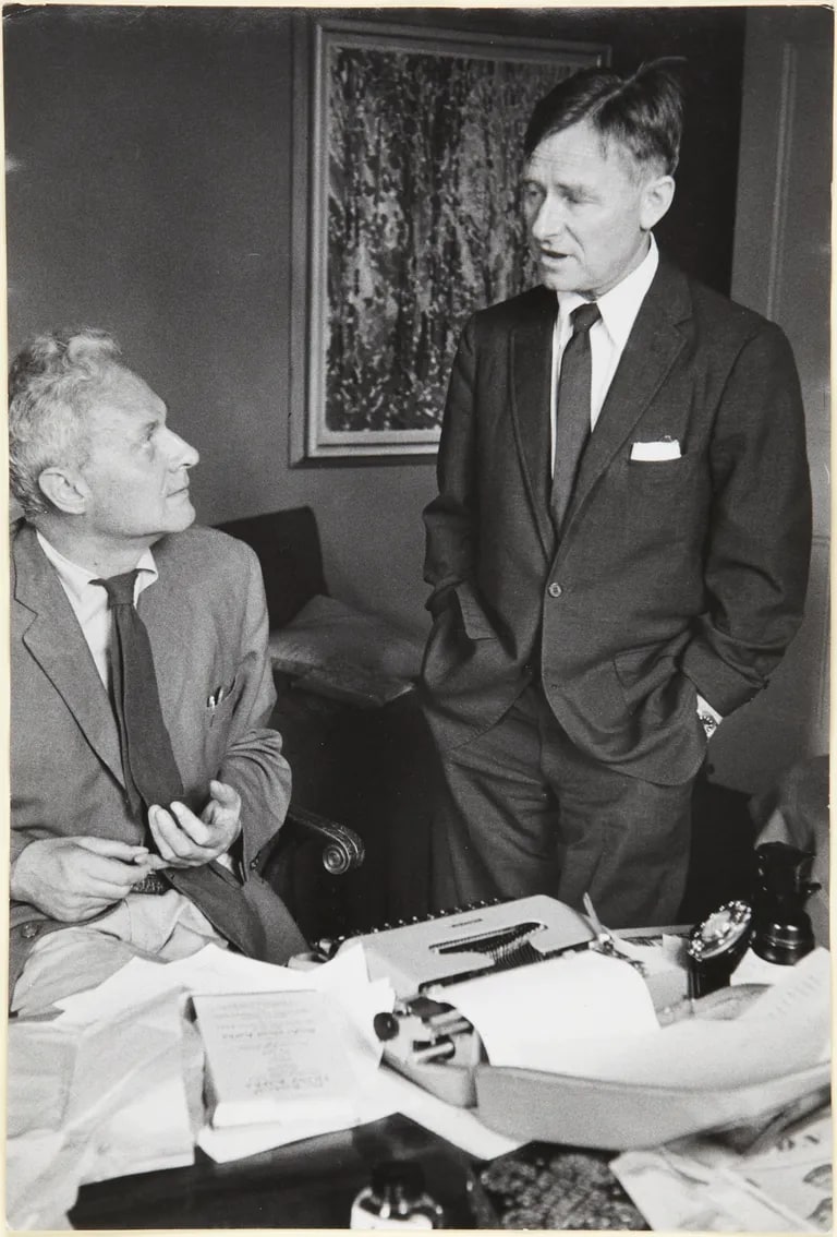 Stephen Spender and Christopher Isherwood