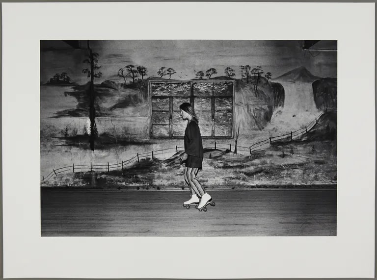 Window with Roller-Skating Rink Within, Rock Wall Without, Colorado, from the portfolio Seven from Ikko